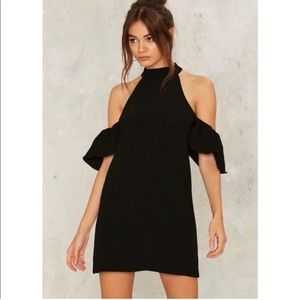 HP Nasty Gal Ginny Cold Shoulder Dress